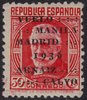 Stamp 741 SPAIN. Manila Madrid flight. Year 1936.        EC10741b_741