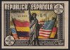 stamp 765s Spain. Anniv. Constitution of the U.S.A. Entitled "AEREO + 5 PTS".      EC10765e_765s