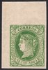 sello 65 España. 1864. 12 CUARTOS verde sobre rosa. Isabel II                            ECL0065a_65