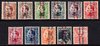 Stamps  593/603 SPAIN. Alfonso XIII             EC10593a_593_603