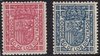 Stamps 230/231 SPAIN. Complete set of 2 values. Spanish coat of arms.       ECL0230a_230_231