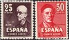 Stamps 1015/1016 SPAIN . FALLA AND ZULOAGA           EC11015c_1015_1016