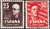 Stamps 1015/1016 SPAIN . FALLA AND ZULOAGA           EC11015c_1015_1016