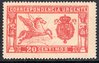 Stamp 324 SPAIN. Year 1925. PEGASUS. 20 CENT. BRIGHT RED. URGENT.            EC10324a_324