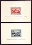 Stamps 836/837 SPAIN. Sheets Block, Anniversary of the National Uprising      EC10836b_836_837