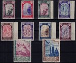 stamps 904/913 Spain. XIX CENTº VIRGEN DEL PILAR A ZARAGOZA                        EC10904a_904_913