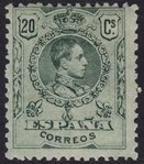Sello 270 España.  Año 1909-1922. ALFONSO XIII. Tipo Medallón.          EC10272a_272
