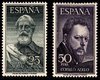 sellos 1124/1125 España  LEGAZPI Y SOROLLA                          EC21124d_1124_1125