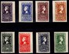 Stamps 1075/1082 SPAIN. Year 1950. CENTENARY OF THE SPANISH STAMP           EC21075a_1075_1082