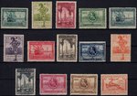 Stamps SPAIN nº 434/447. Year 1929. PRO EXHIBITIONS OF SEVILLE AND BARCELONA.       EC10434a_434_447