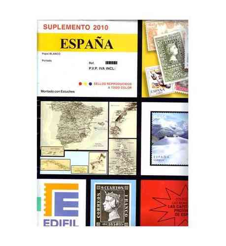 Hojas  2010 España (hojas completas) MED0028a_ED