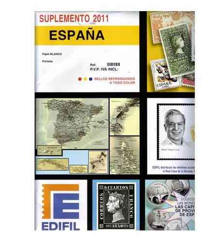 Sheets 2011 SPAIN. JOHN CARLOS I. EDIFIL SHEETS (COMPLETE) mounted           MED0029a_ED