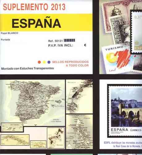 Sheets 2013 SPAIN. JOHN CARLOS I. EDIFIL SHEETS (COMPLETE) mounted    MED0031a_ED
