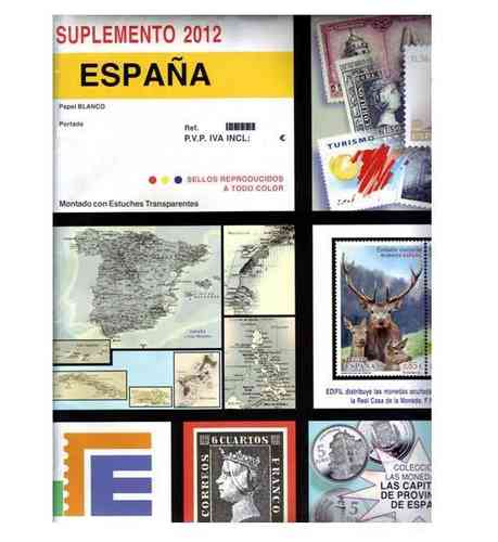 Hojas 2012 ESPAÑA. JUAN CARLOS I. HOJAS EDIFIL (sellos, hojas Bloque) montadas     MED0030b_ED