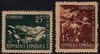 Stamps 787/788 SPAIN. 1938. TRIBUTE TO THE 43 DIVISION.         EC10787b_787_788