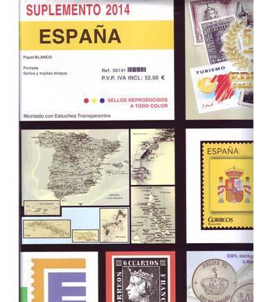 Sheets 2014 SPAIN. FELIPE VI. EDIFIL SHEETS (COMPLETE) mounted     MED0032a_ED