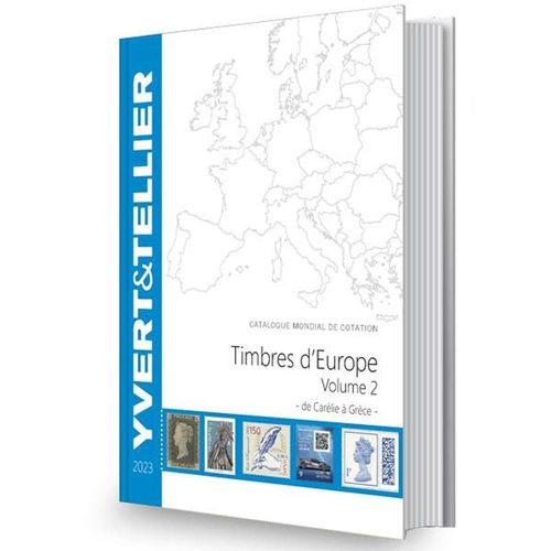 Yvert Europe Catalogue Volume 2 (Karelia-Hungary) 2023           MFC0001b_YVERT