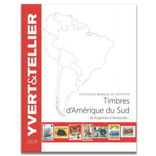 Catalogo Yvert América del Sur (A-V) Argentina a Venezuela 2019     MFC0002a_YVERT19