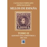 Catalogo SELLOS DE ESPAÑA TOMO II (1901/1939) CAT. ESPECIALIZADO Edicion 2020 MFC0001b_TOMO2bronce