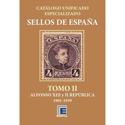 Catalogo SELLOS DE ESPAÑA TOMO II (1901/1939) CAT. ESPECIALIZADO Edicion 2020 MFC0000d_TOMO2bronce