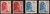 Stamps 751s/754s SPAIN. Year 1938. UNTOOTHED. Allegory of the Republic. EC10751s_751s_754s