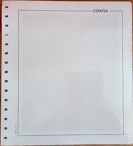 Neutral sheets of white graph paper with title SPAIN MED0001d_EDNEUTRASESP