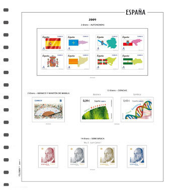 HOJAS ESPAÑA 2021 (sellos, hojas bloque y carnés) FILOBER color    MED0021c_2021FILOBER
