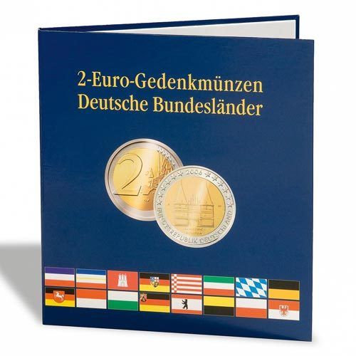 Album monedas LEUCHTTURM PRESSO 2€ Estados Alemania.                       MNA000g_300408