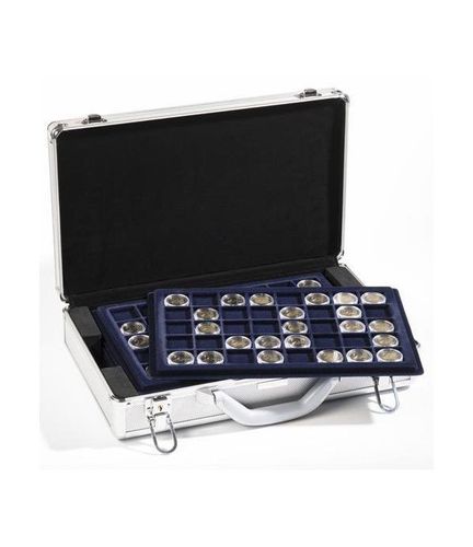 Briefcase CARGO L6 240 Coins of 2 € in Capsule+6 Trays. LEUCHTTURM       MNM0001o_343105
