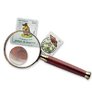 LEUCHTTURM Magnifying Glass with Rosewood Handle 80 Mm. 2 Magnification       MLU0002b_343483
