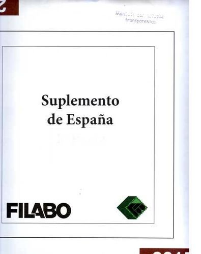 Sheets 2001 SPAIN. Juan Carlos I. FILABO sheets (stamps and block sheets)        MED0001a_2001FILABO