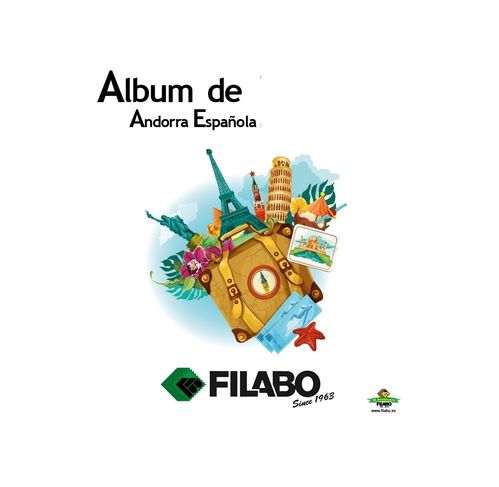 Hojas 2010 ANDORRA FILABO. Hojas FILABO para sellos de Andorra.                 MED0010a_2010ANDORRA