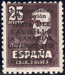 Sello nº 1083 ESPAÑA: II CENTENARIO. VISITA DEL CAUDILLO A CANARIAS. AÑO 1950         EC21083f_1083