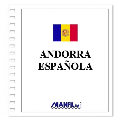 Hojas 2022 para sellos de ANDORRA. HOJAS MANFIL                 MED0022_2022MANFIL