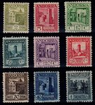 Stamps 15d/24d ANDORRA SPANISH. YEAR 1931                     CAE0015d_15d_24d