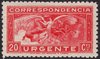 Stamp 679 SPAIN. Year 1933. 20 c. carmin. Angel and horses.          EC10679a_679
