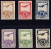 Stamps 483/488 SPAIN. RAILWAYS. YEAR 1930. AIR MAIL.                EC10483b_483_488